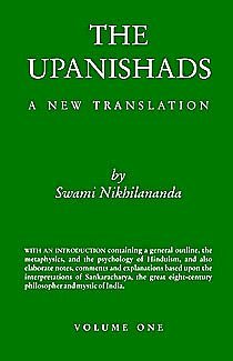 The Upanishads A New Translation Volume I [Hardcover] Swami Nikhilananda