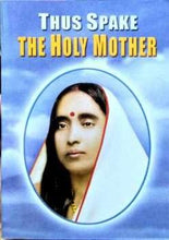 Thus Spake The Holy Mother|| Booklet||Advaita Ashrama [Hardcover] Booklet